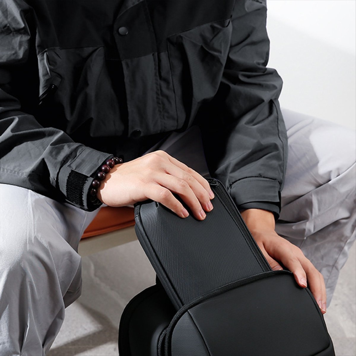 ☶ ❈ ＊ ♥ AC1579-Tas Teknologi T - Tech Accessories Travel Organizer Pouch ulasan dan harga