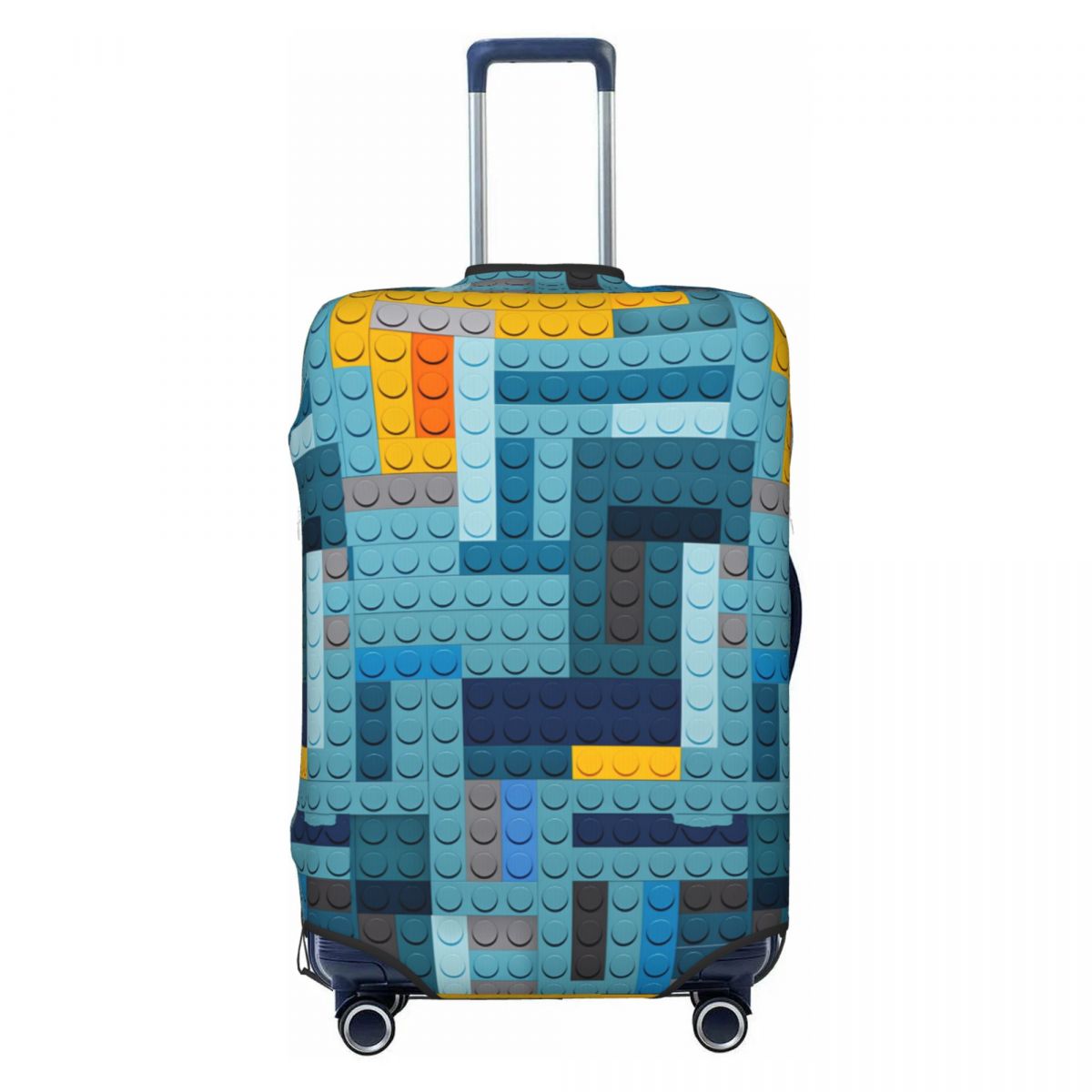 Blue Tech Pixel Building Block - Tech Accessories Case ulasan dan harga